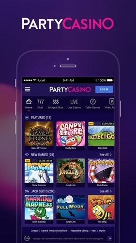 Party Casino app
